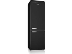 Swan Retro Fridge Freezer - Black